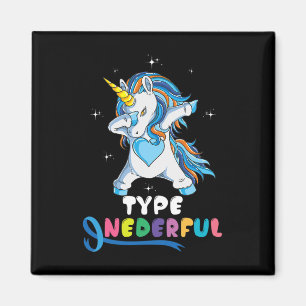 タイプOnederful Unicorn Dubタイプ1型糖尿病アワレネ マグネット