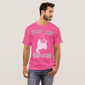タイボクシングムエタイ忍耐とオナームエタ Tシャツ (正面フル)