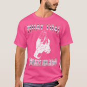 タイボクシングムエタイ忍耐とオナームエタ Tシャツ (正面)