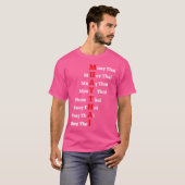 タイボクシングムエタイ Tシャツ (正面フル)