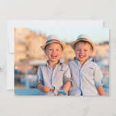 タイポグラフィああ何おもしろい!クリスマスカード シーズンカード (裏面)