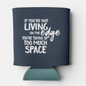 タイポグラフィおもしろいことわざザエッジ 缶クーラー (裏面)