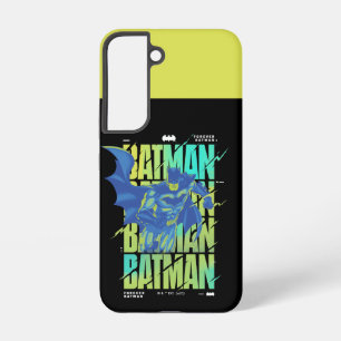タイポグラフィで疾走する電動バットマン SAMSUNG GALAXY S22ケース