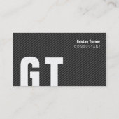 タイポグラフィとホワイト 名刺 (裏面)