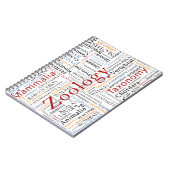 タイポグラフィのほ乳類 ノートブック (左側)