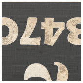 タイポグラフィの家具製造販売業生地 ファブリック (クローズアップ)