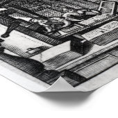 「タイポグラフィの起源と歴史について」 ポスター (角)