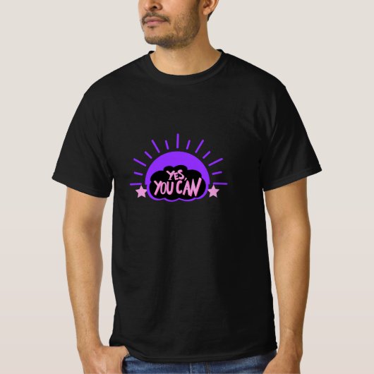 タイポグラフィアートワーク Tシャツ (正面)