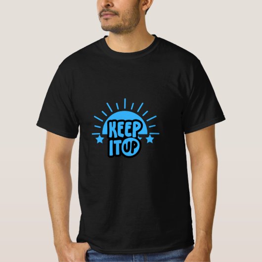 タイポグラフィアートワーク Tシャツ (正面)