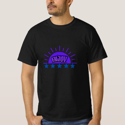 タイポグラフィアートワーク Tシャツ (正面)