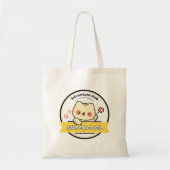 タイポグラフィイラスト作品 トートバッグ (正面)