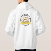 タイポグラフィイラスト作品 パーカ (裏面)