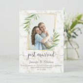 タイポグラフィエレガントユーカリプトゥスマーブルエロペメント 案内状 (スタンド正面)