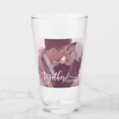 タイポグラフィカスタムグラスカップ タンブラーグラス (正面)