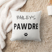 タイポグラフィカスタムドッグパパ新規犬のオーナー クッション (ブランケット)