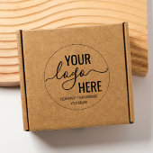 タイポグラフィカスタムラウンドロゴ セルフインキングスタンプ