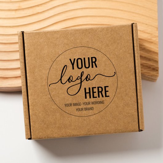 タイポグラフィカスタムラウンドロゴ セルフインキングスタンプ