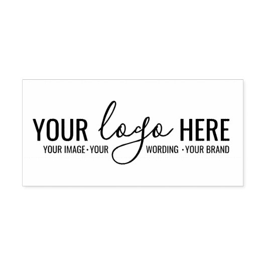 タイポグラフィカスタム会社のシックなビジネス基本ロゴ セルフインキングスタンプ (デザイン)