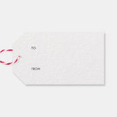 タイポグラフィカラフルハッピーバースデーギフトラベル ギフトタグ (裏面横)