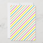 タイポグラフィカラフルマザーズ昼ブランチ招待状 招待状 (裏面)