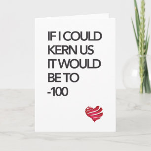 タイポグラフィカード カード