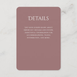 タイポグラフィカーブ結婚マウーブ詳細 エンクロージャーカード