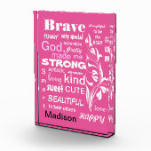 タイポグラフィガール名記述語アートデザイン フォトブロック (右)