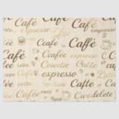 タイポグラフィクラシックと豆類組織 薄葉紙 (正面)