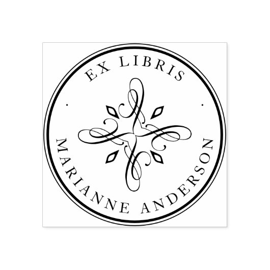 タイポグラフィクラシック名前をカスタムするデマスク ラバースタンプ (インプリント)