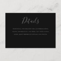 タイポグラフィグレイ結婚ブラック詳細