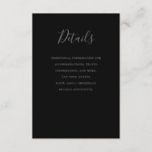 タイポグラフィグレイ結婚ブラック詳細