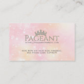 タイポグラフィサンキューパステルスパークリー背景 割引カード (裏面)