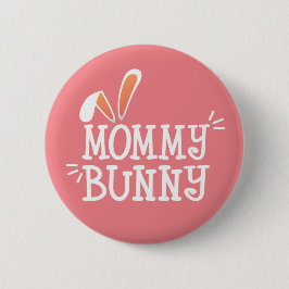 タイポグラフィシンプルモンミーバニーイースター |ピンボタン 缶バッジ