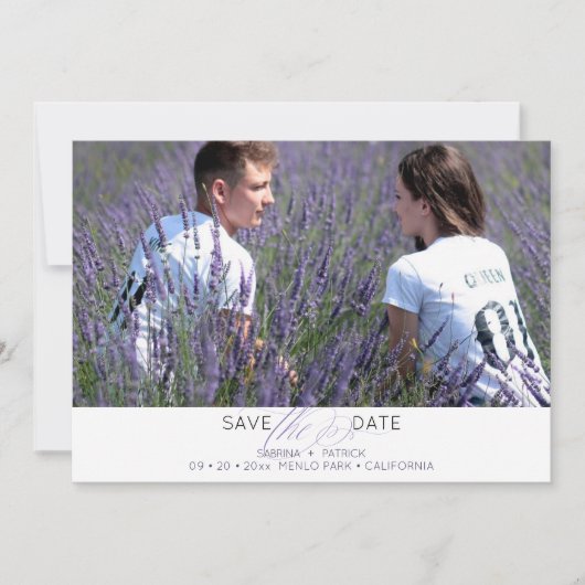 タイポグラフィシンプル写真の保存日付 (正面)