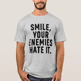 タイポグラフィジョーク皮肉おもしろいことわざクールスローガン Tシャツ