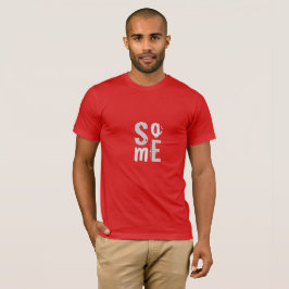 タイポグラフィソーシャルメディカッコいいアシルバープリント Tシャツ