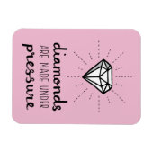 タイポグラフィダイヤは圧力引用文 マグネット (横)