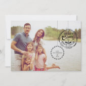 タイポグラフィックのクリスマスオーナメント2 シーズンカード (正面)