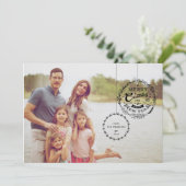 タイポグラフィックのクリスマスオーナメント2 シーズンカード (スタンド正面)