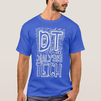 タイポグラフィデザイン透析技術ナース2021 Tシャツ