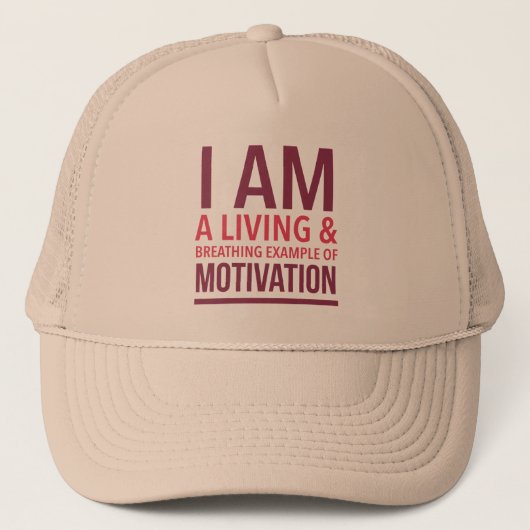 タイポグラフィトラック帽 キャップ (正面)