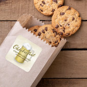 タイポグラフィトレンディースクリプトオクトーバーフェストビール スクエアシール