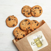 タイポグラフィトレンディースクリプトオクトーバーフェストビール スクエアシール