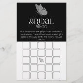 タイポグラフィバタフライブライダルシャワービンゴゲーム (正面)