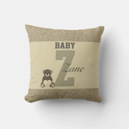 タイポグラフィパーソナライズされた枕 クッション