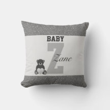 タイポグラフィパーソナライズされた枕