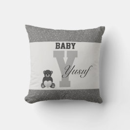 タイポグラフィパーソナライズされた枕 クッション