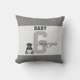 タイポグラフィパーソナライズされた枕 クッション