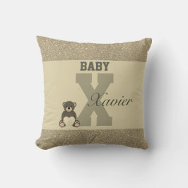 タイポグラフィパーソナライズされた枕 クッション