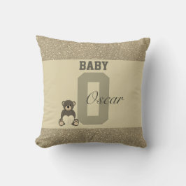 タイポグラフィパーソナライズされた枕 クッション